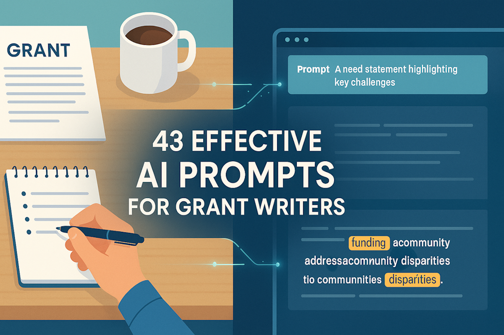 AI prompts for grant writing